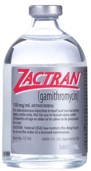 Zactran 150mg/ml Injectable Solution 100ml